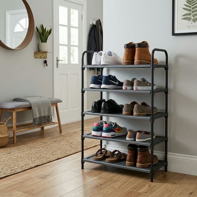 Multi-Tier Shoe Rack