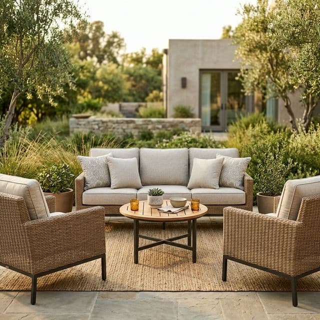 Outdoor Patio Lounge Set